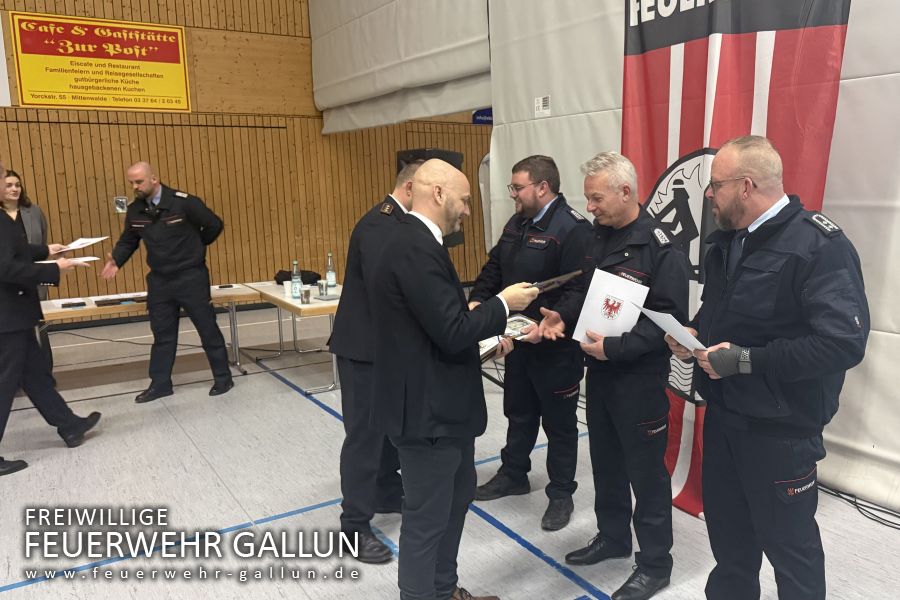 Jahreshauptversammlung der FF Stadt Mittenwalde